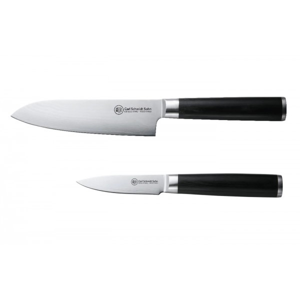 Набір із 2-х кухонних ножів в подарунковій коробці Carl Schmidt Sohn Konstanz (090036)