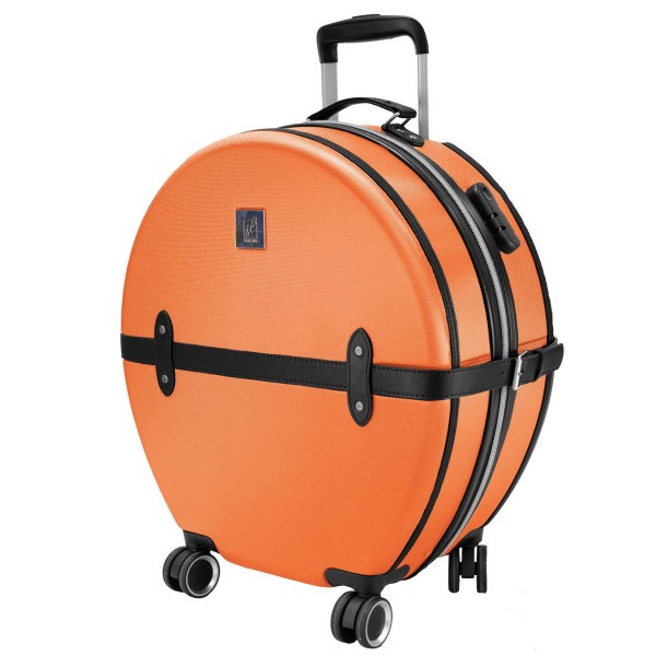 Photos - Luggage Semi Line Валіза  24" (M) Orange/Black  DAS302687 (T5675-3)