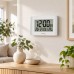 Годинник настільний Technoline WS8002 White (WS8002)