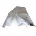 Парасоля-намет пляжна Bo-Camp Parasol With Sidewalls Grey/Silver (7267286)
