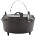 Казан з кришкою Groenberg Askja Pot 33 cm / 10 L Black (266018)