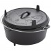 Казан з кришкою Groenberg Askja Pot 33 cm / 10 L Black (266018)