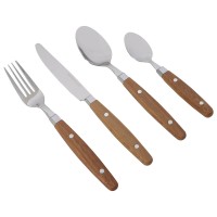 Набір столових приборів Gimex Cutlery Nature 16 Pieces 4 Person Wood (6960904)