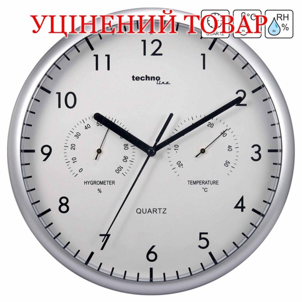 Годинник настінний Technoline WT650 White (WT650)_Discounted