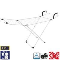 Сушарка для білизни підлогова Casa Si Flex Dry 4in1 White/Black (CS92970002)