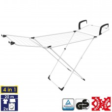 Сушарка для білизни підлогова Casa Si Flex Dry 4in1 White/Black (CS92970002)