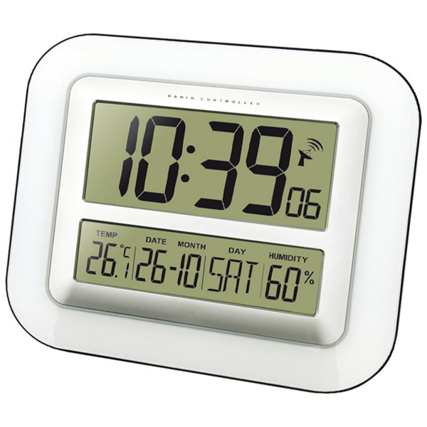 Фото - Настенные часы Technoline Годинник настінний  WS8006 Silver  DAS301789 (WS8006)