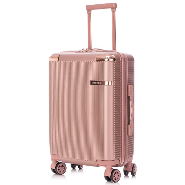Photos - Luggage Semi Line Валіза  20" (S) Rose  DAS302645 (T5664-3)