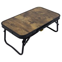 Стіл Bo-Camp Woodbine Compact 56x34 cm Black/Wood look (1404190)  (Безкоштовна доставка)