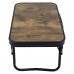 Стіл Bo-Camp Woodbine Compact 56x34 cm Black/Wood look (1404190)
