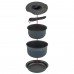 Набір посуду Bo-Camp Trekking 5 Pieces Anthracite (2300351)_Discounted