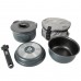 Набір посуду Bo-Camp Trekking 5 Pieces Anthracite (2300351)_Discounted