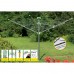 Сушарка для білизни вулична Juwel NovaPlus Evolution Lift Green (30097)