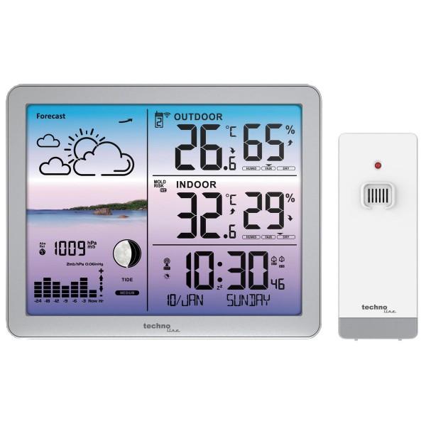 Метеостанція Technoline WS6520 Silver (WS6520)