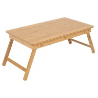 Стіл Bo-Camp Walworth 70x40 cm Bamboo Brown (1404313)  (Безкоштовна доставка)