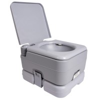 Біотуалет Bo-Camp Portable Toilet Flush 10 Liters Grey (5502825)  (Безкоштовна доставка)