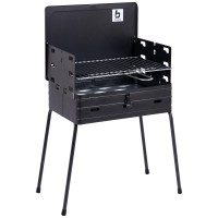 Гриль вугільний Bo-Camp Suitcase Model Black (8130030)