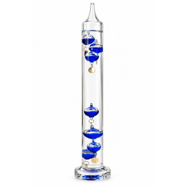 Термометр Галілея Moller 42 cm 6 balls Blue/Gold (106331)