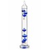 Термометр Галілея Moller 42 cm 6 balls Blue/Gold (106331)