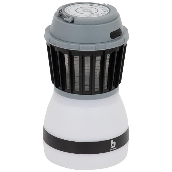 Ліхтар-знищувач комах Bo-Camp Atom WP Rechargable 200 Lumen Grey/Black (5818805)