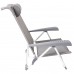 Крісло розкладне Bo-Camp Saint-Tropez Grey (1204796)  (Безкоштовна доставка)