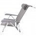 Крісло розкладне Bo-Camp Saint-Tropez Grey (1204796)  (Безкоштовна доставка)