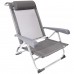 Крісло розкладне Bo-Camp Saint-Tropez Grey (1204796)  (Безкоштовна доставка)