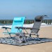 Крісло розкладне Bo-Camp Saint-Tropez Blue (1204784)  (Безкоштовна доставка)