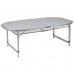 Стіл Bo-Camp Premium Oval 150x80 cm Grey (1404405)