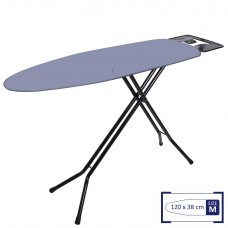 Дошка для прасування Casa Si Superstandard Basic Metallic 120x38 Black/Plain Silver (CS95150G409)