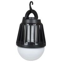Ліхтар-знищувач комах Bo-Camp Atom WP Rechargable 180 Lumen Black (5818804)