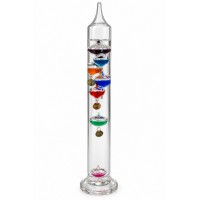 Термометр Галілея Moller 42 cm 7 balls Multicolored/Gold (106333)