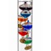 Термометр Галілея Moller 42 cm 7 balls Multicolored/Gold (106333)