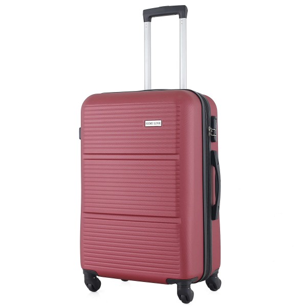 Photos - Luggage Semi Line Валіза  24" (M) Cherry  DAS302609 (T5639-2)