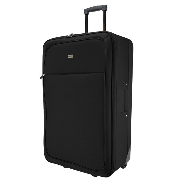 Photos - Luggage Semi Line Валіза  24" (M) Black  DAS302630 (T5656-2)