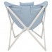 Крісло розкладне Bo-Camp Gordes L Pastel Blue (1200371)