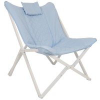 Крісло розкладне Bo-Camp Gordes L Pastel Blue (1200371)  (Безкоштовна доставка)