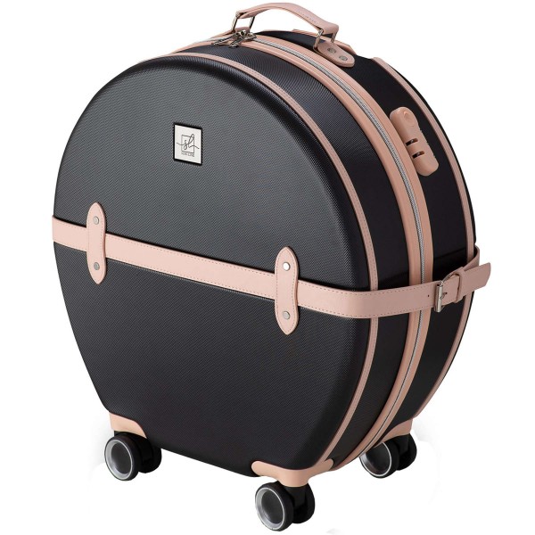 Photos - Luggage Semi Line Валіза  20" (S) Black/Pink Cream  DAS302670 (T5671-2)