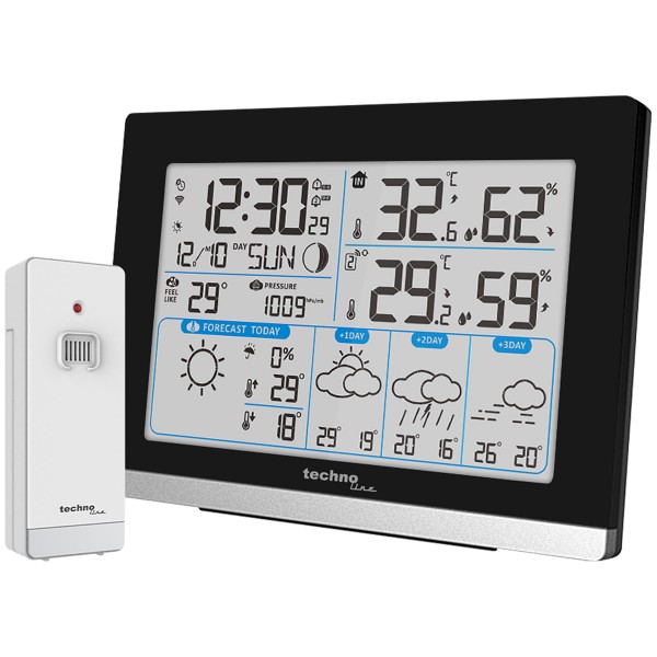 Метеостанція Technoline DirektWetter WD2100 Black (WD2100)