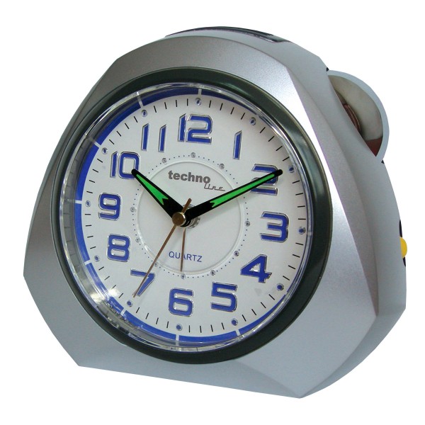 Photos - Wall Clock Technoline Годинник настільний  Modell XXL Silver  DAS30 (Modell XXL silber)