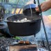Казан з кришкою Bo-Camp Dutch Oven Cast Iron 31 cm / 5 L Black (2122410)