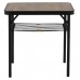 Стіл Bo-Camp Garland 60x45 cm Black/Wood look (1404195)