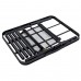 Стіл Bo-Camp Garland 60x45 cm Black/Wood look (1404195)