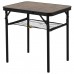 Стіл Bo-Camp Garland 60x45 cm Black/Wood look (1404195)