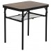 Стіл Bo-Camp Garland 60x45 cm Black/Wood look (1404195)