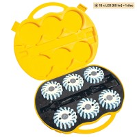 Комплект ліхтарів професійних Mactronic M-Flare (65 Lm) White Magnet Synch Recharg 12/220V (PSD0015)