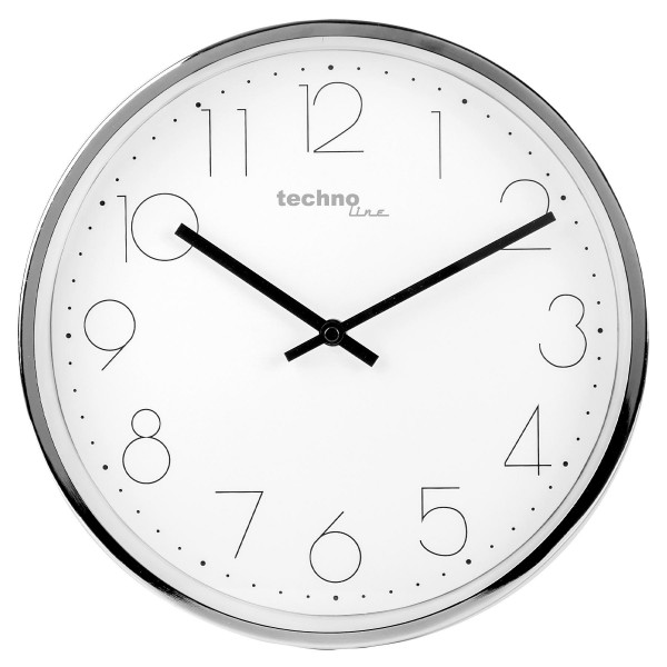 Фото - Настенные часы Technoline Годинник настінний  WT7210 White/Silver  DAS301798 (WT7210)