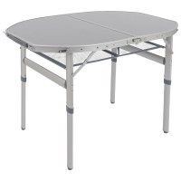 Стіл Bo-Camp Premium Oval 100x70 cm Grey (1404424)  (Безкоштовна доставка)
