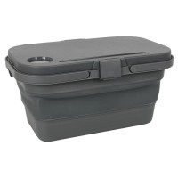 Кошик складний Bo-Camp Foldable Box With table Top 17L Grey (6303695)