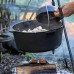 Казан з кришкою Bo-Camp Dutch Oven Cast Iron 31 cm / 7.1 L Black (2122415)